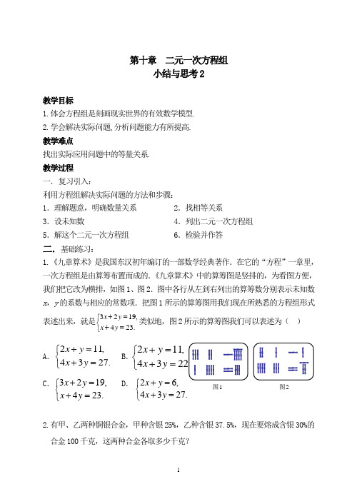 小结与思考(2)