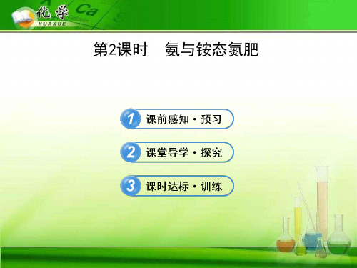 氨与铵态氮肥1 鲁科版1精选教学PPT课件