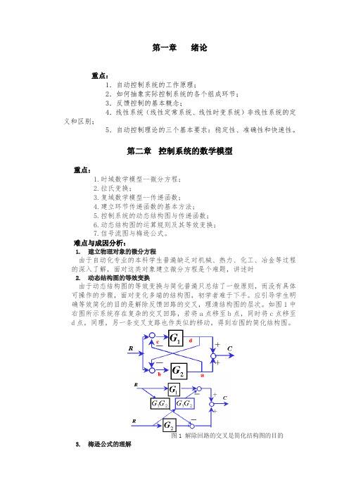 重庆大学(自动控制原理)课后答案,考研的必备