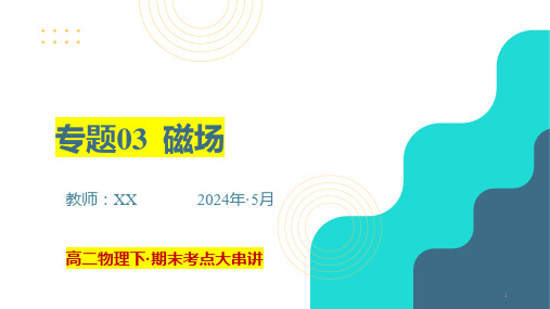 专题03  磁场 高二物理下学期期末考点(人教版2019)