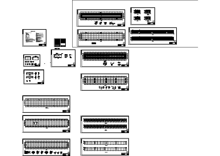 某20x156钢结构厂房结构施工图