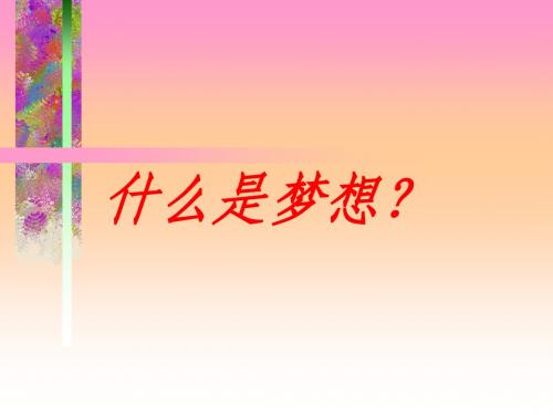 梦想