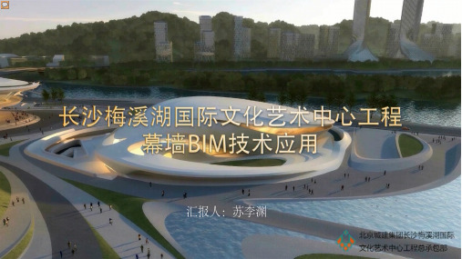 北京城建集团长沙梅溪湖国际文化艺术中心工程幕墙BIM技术应用经验交流汇报