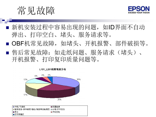 epsonL常见故障及维修要求