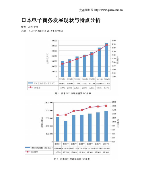 日本电子商务发展现状与特点分析