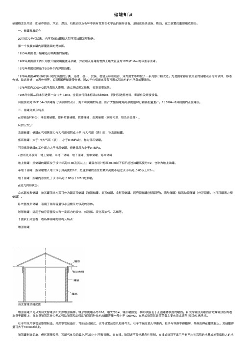 储罐知识——精选推荐