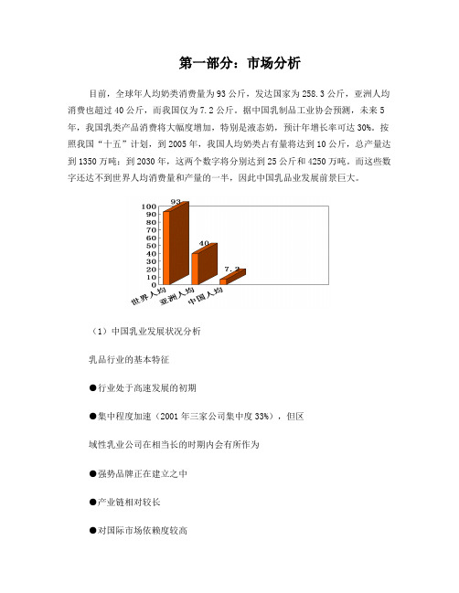 陕西银桥乳业产业分析