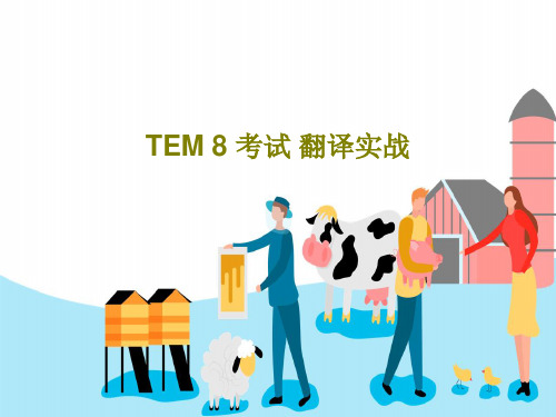 TEM 8 考试 翻译实战共84页