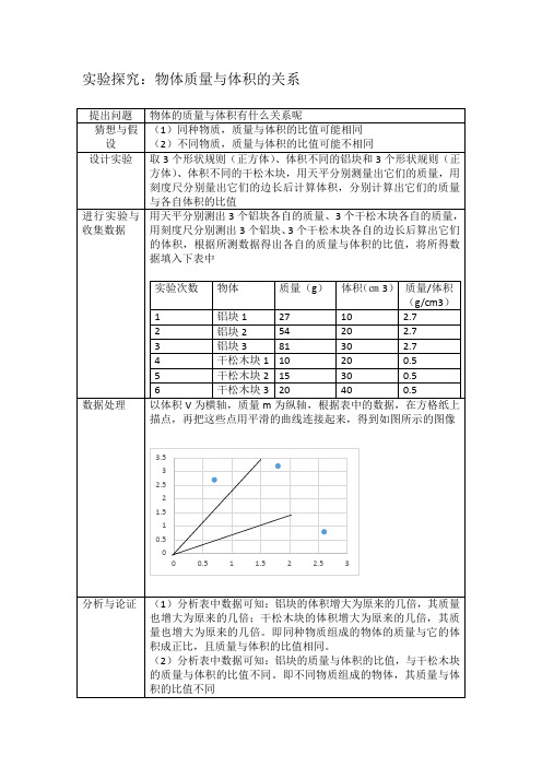 实验探究