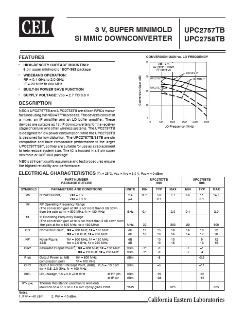 UPC2758TB-E3-A中文资料