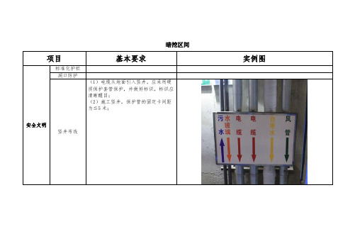 暗挖标准化图集