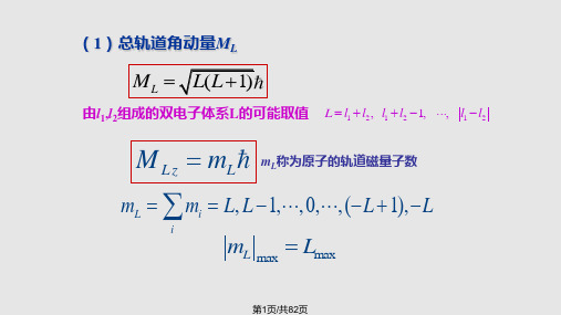 光谱项综合解析PPT课件