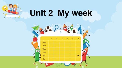 Unit2Myweek(课件)人教PEP版英语五年级上册