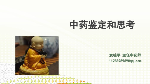 中药材鉴别
