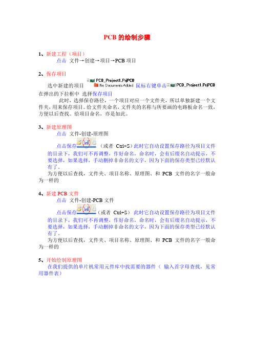 PCB绘制步骤江汉大学文理学院