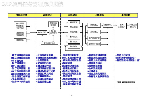 SAP项目管理方法论