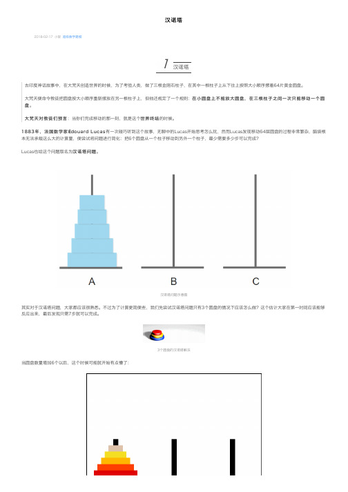 汉诺塔——精选推荐