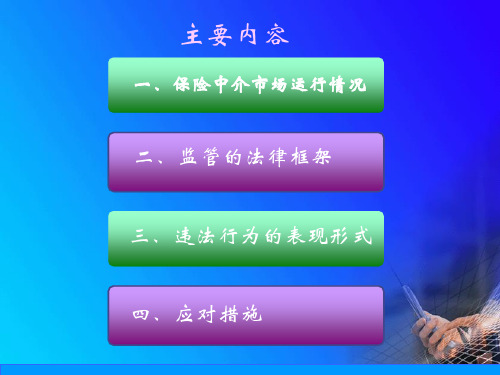 保险公司营销渠道合规经营风险管控(36页)