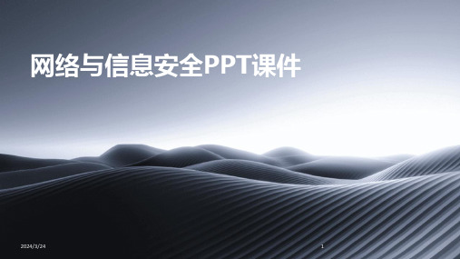 2024年度网络与信息安全PPT课件