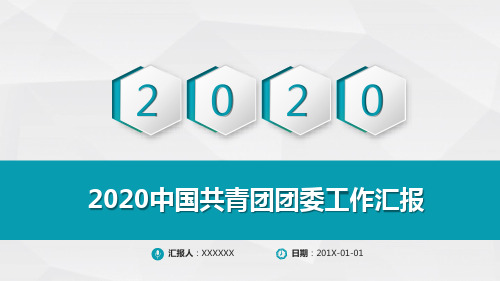 2020中国共青团团委工作汇报