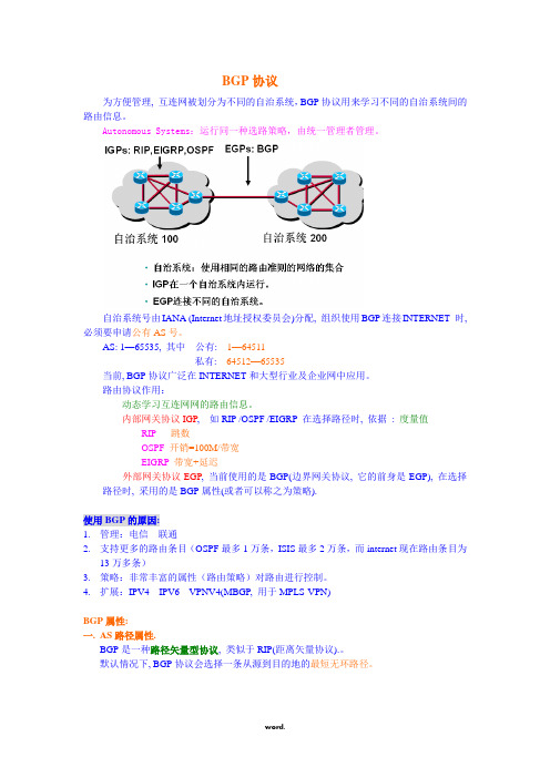 BGP协议