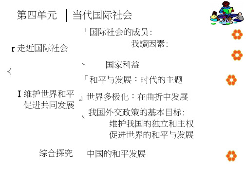 高一政治当代国际社会(20210128133443)