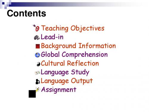 Contents