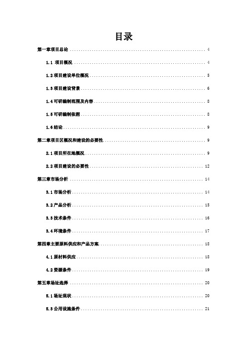 某民族刺绣项目可研报告