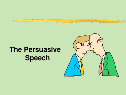 persuasive speech