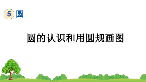 人教版六年级上册数学 圆的认识和用圆规画图精品课件