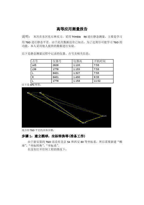 TGO数据处理(静态)