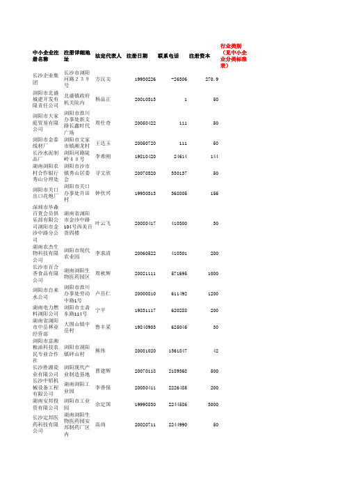 中小企业注册名称1