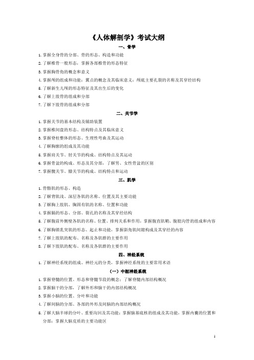 临床医学、医学检验、护理学、药学专升本考试大纲