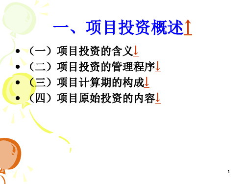 固定资产投资项目的财务评价