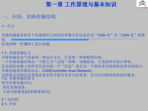 汽车网络与电器架构培训课件