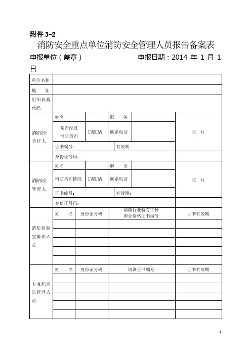 (消防培训)消防安全四个能力建设标准及验收资料