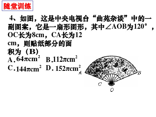 圆锥的侧面积和全面积