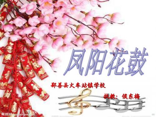 《凤阳花鼓》PPT