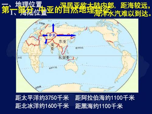 2亚洲分区地理--中亚