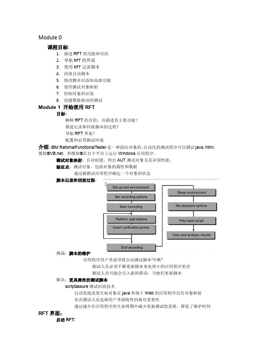 RFT笔记