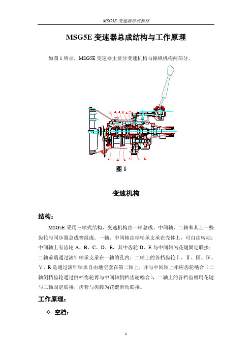 MSGE变速器原理