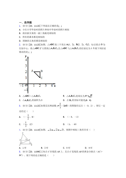 上海风华初级中学初中数学九年级下期中经典练习卷(培优专题)