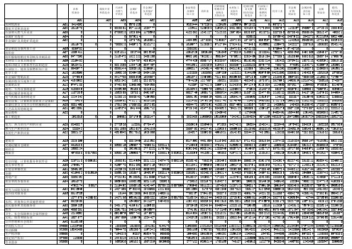 2007广东投入产出表