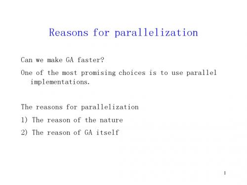 ch8 GA parallel