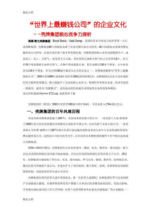 壳牌集团的企业文化-员工负责的人才策略(DOC-13页)说课材料