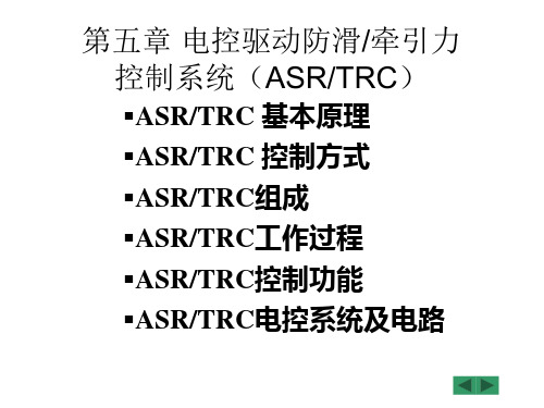 5讲 ASR(TRC)电控系统