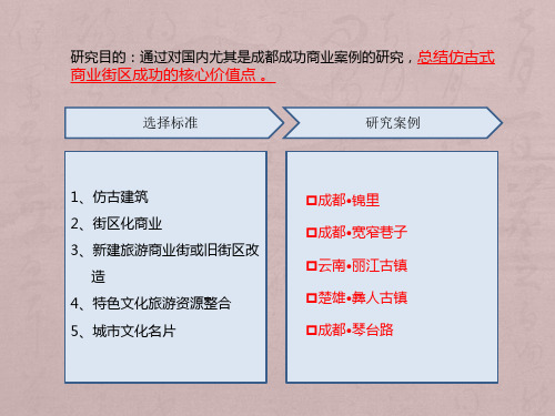 2016国内仿古主题商业街案例研究