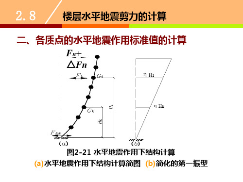 工程结构抗震与防灾_东南大学_2  第二章结构抗震计算_9  第9讲楼层水平地震剪力的计算