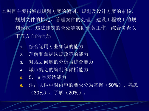 注规考试——城市规划实务分析.pptx