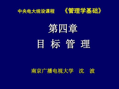 中央电大统设课程